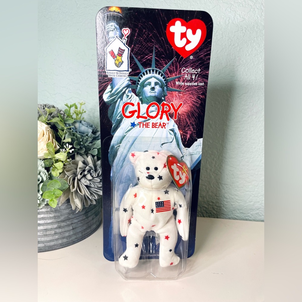 1999 Glory the Bear Teenie Beanie Baby